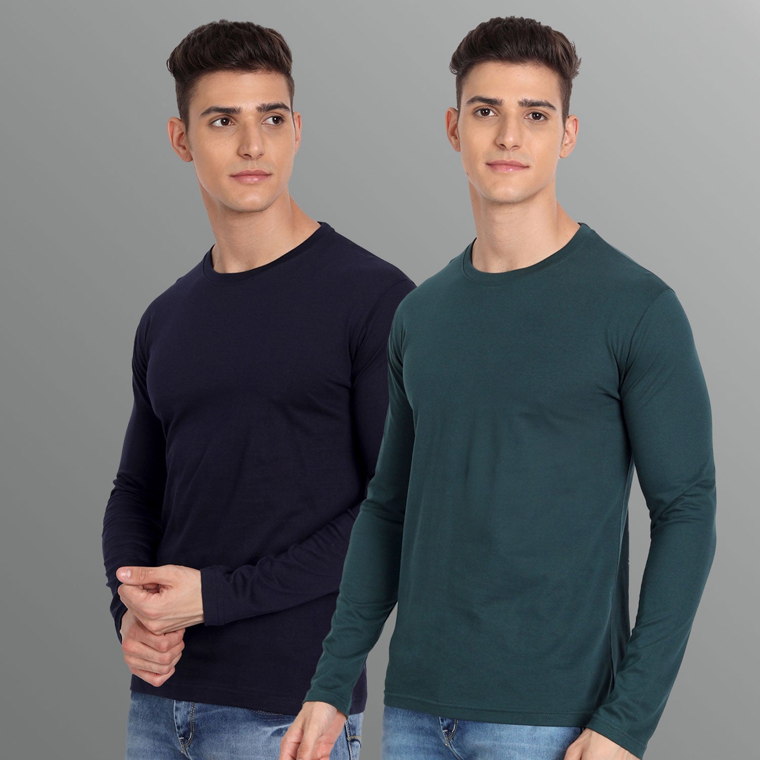 full sleeve t shirts combo for mens