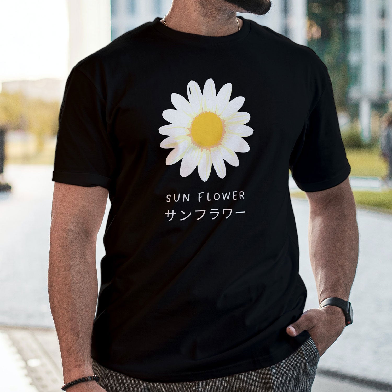 Flower t shirt outlet mens