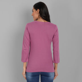 Onion Color 3/4th Sleeve T-shirt