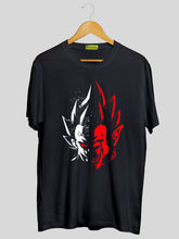 Men's Black Goku Printed T-shirt