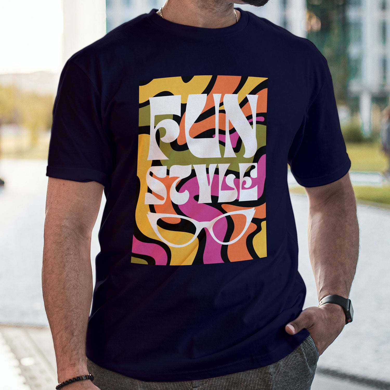 Fun Printed T-shirt For Men