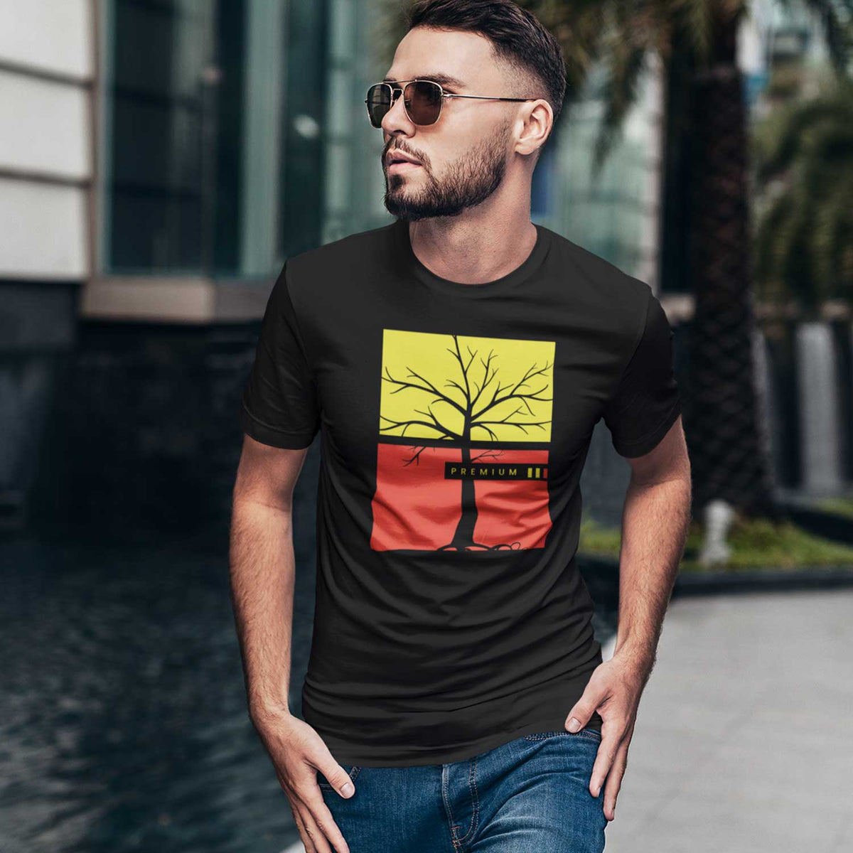 Printed T-shirt Combo For Men Pack Of 4