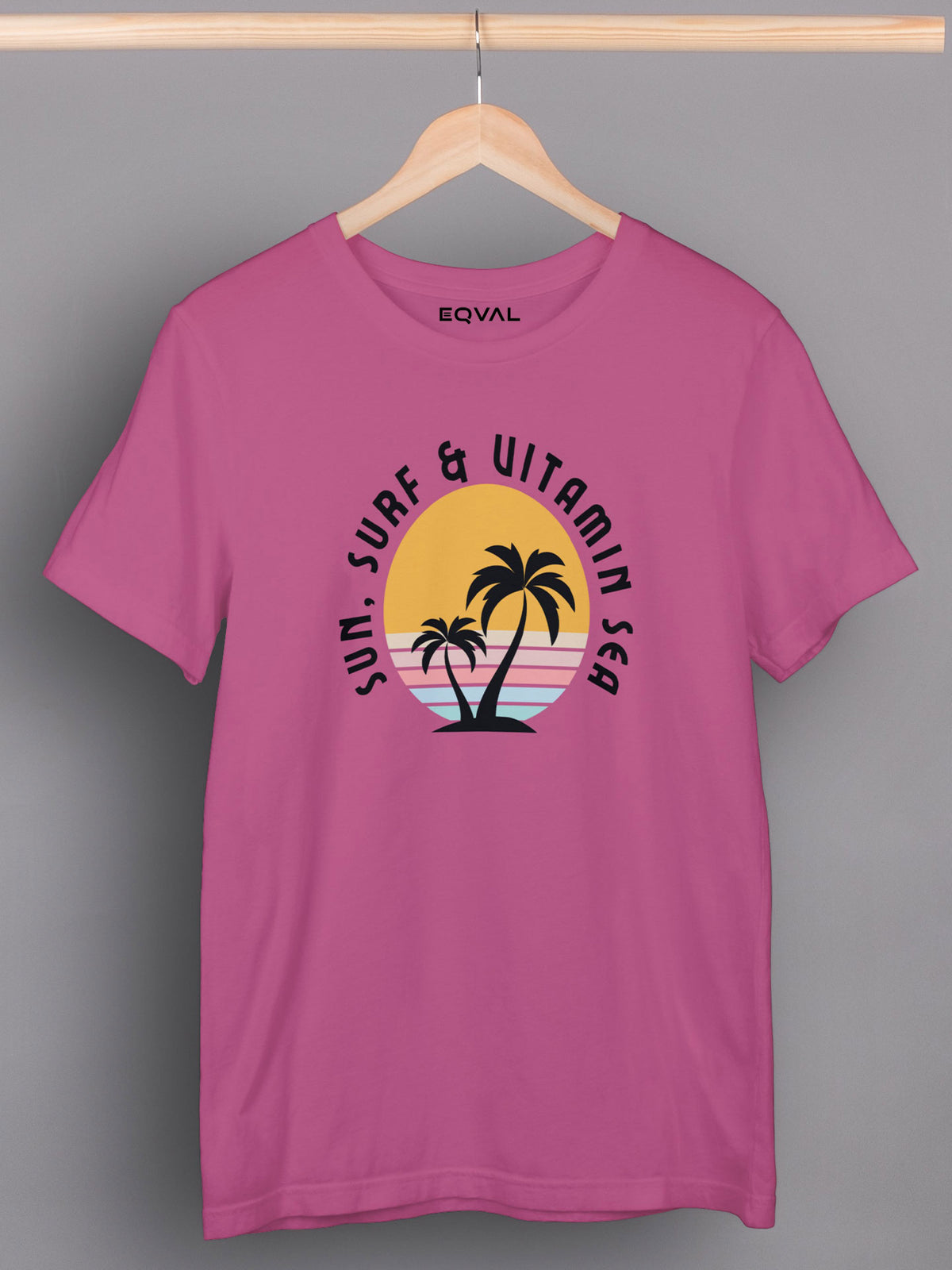 Men's Onion Sun, Surf Printed T-shirt