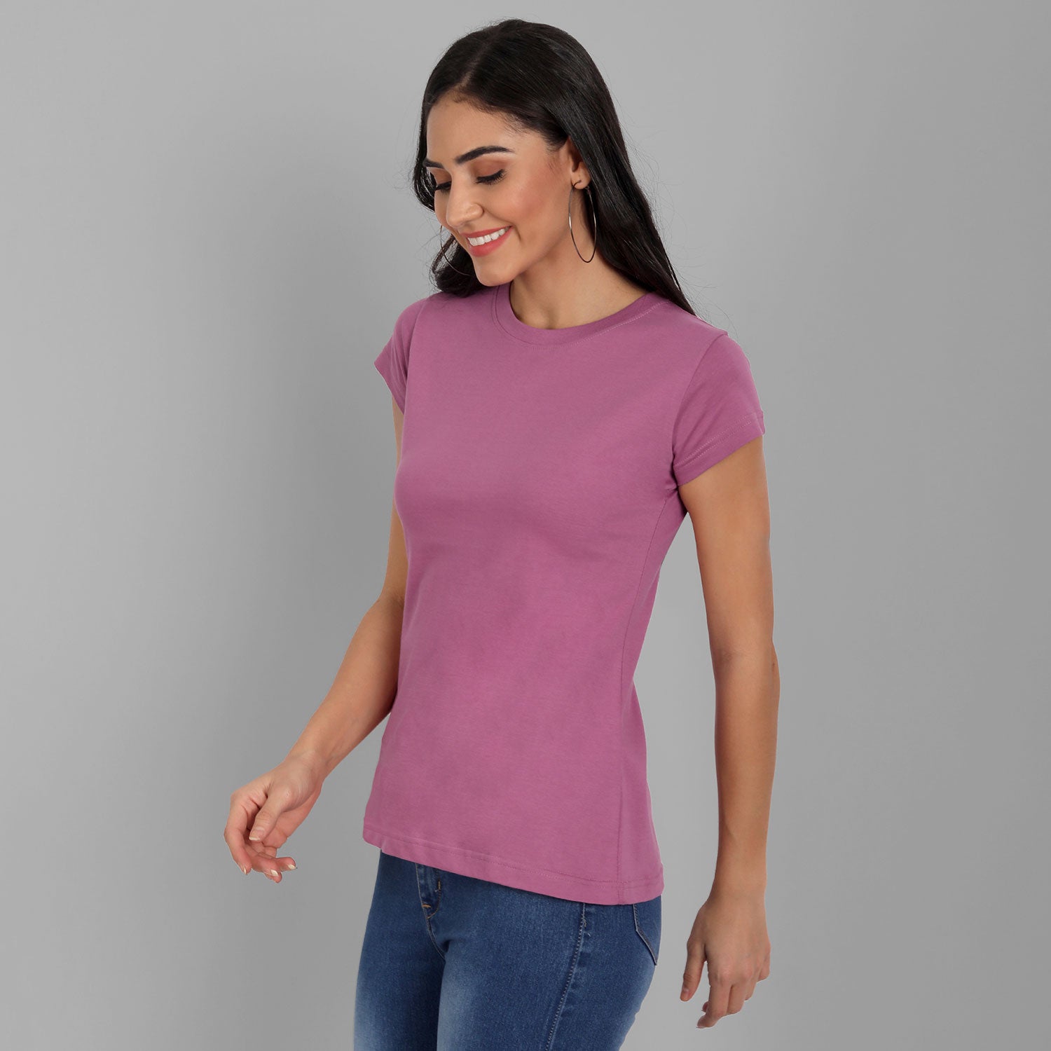 Woman's Onion Half Sleeve T-shirt