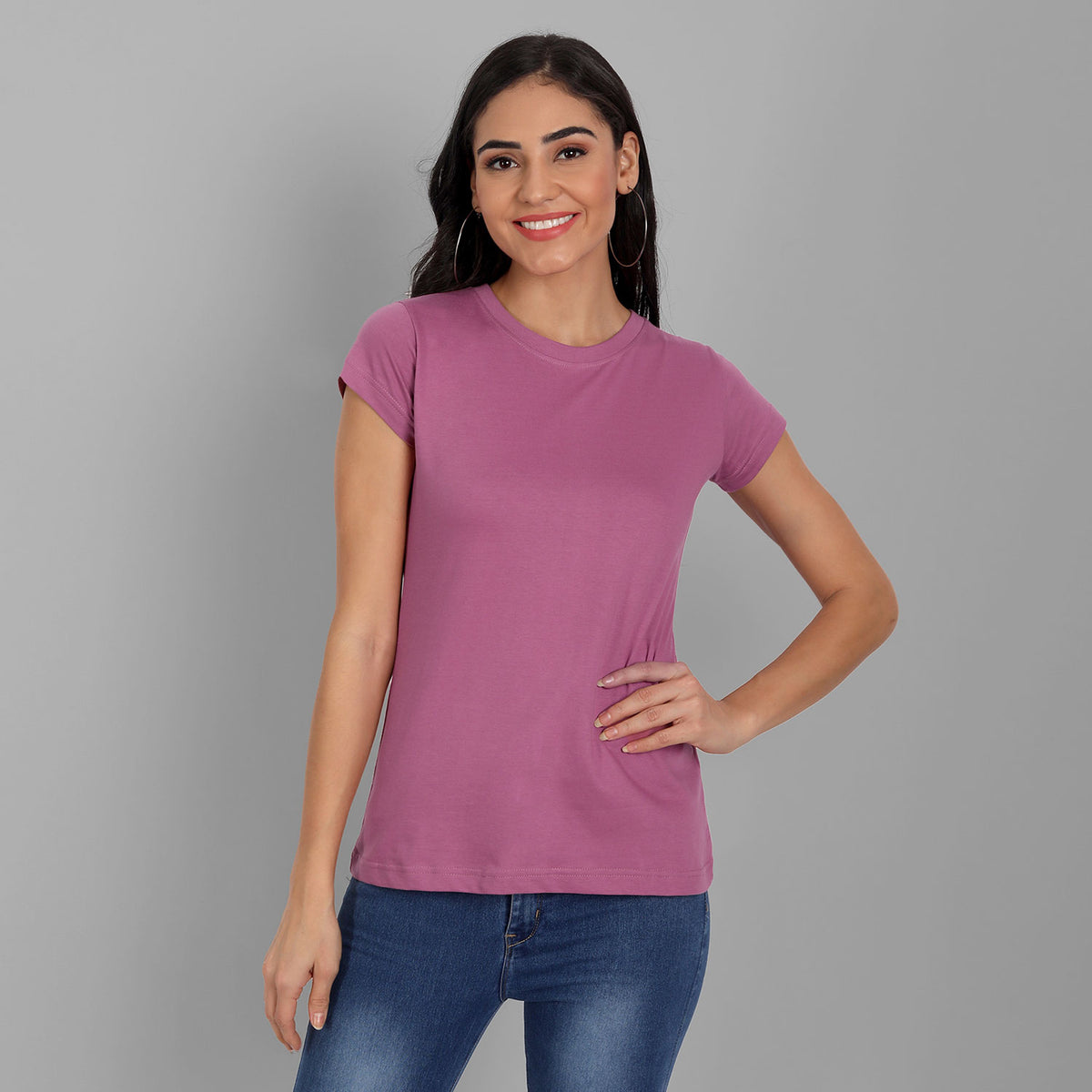 Woman's Onion Half Sleeve T-shirt