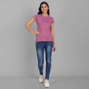 Woman's Onion Half Sleeve T-shirt