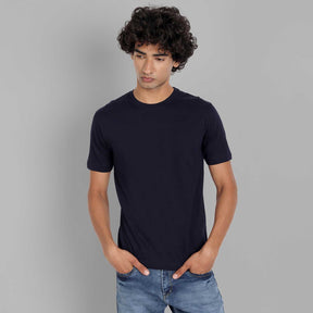 Pack Of 3 Plain T-shirt Combo Blue, Black And Maroon