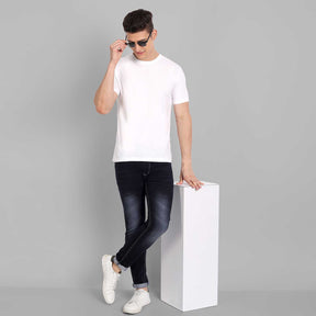 Plain T-shirt Combo For Men Black and White