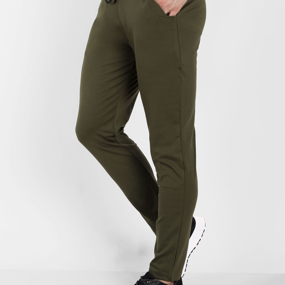 Buy sOliver Men Olive Green Slim Fit Casual Trousers online  Looksgudin